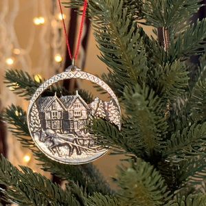 Christmas Ornaments Vintage Metallic Christmas Ornament